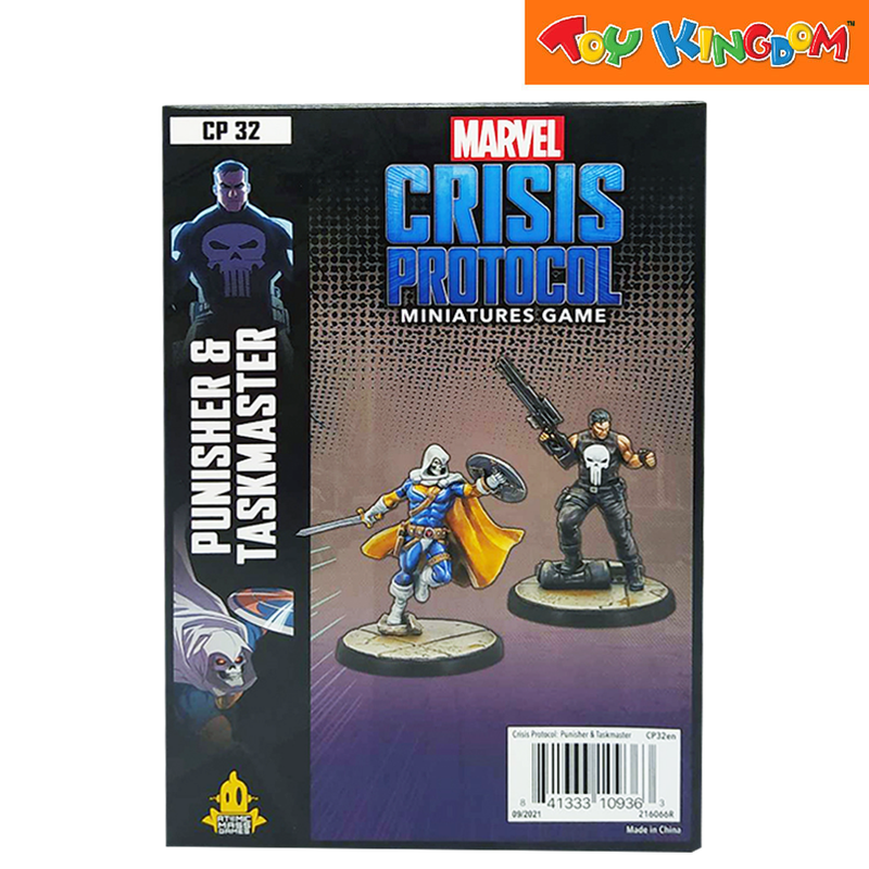 Marvel CP 32 Crisis Protocol Punisher and Taskmaker Character Pack