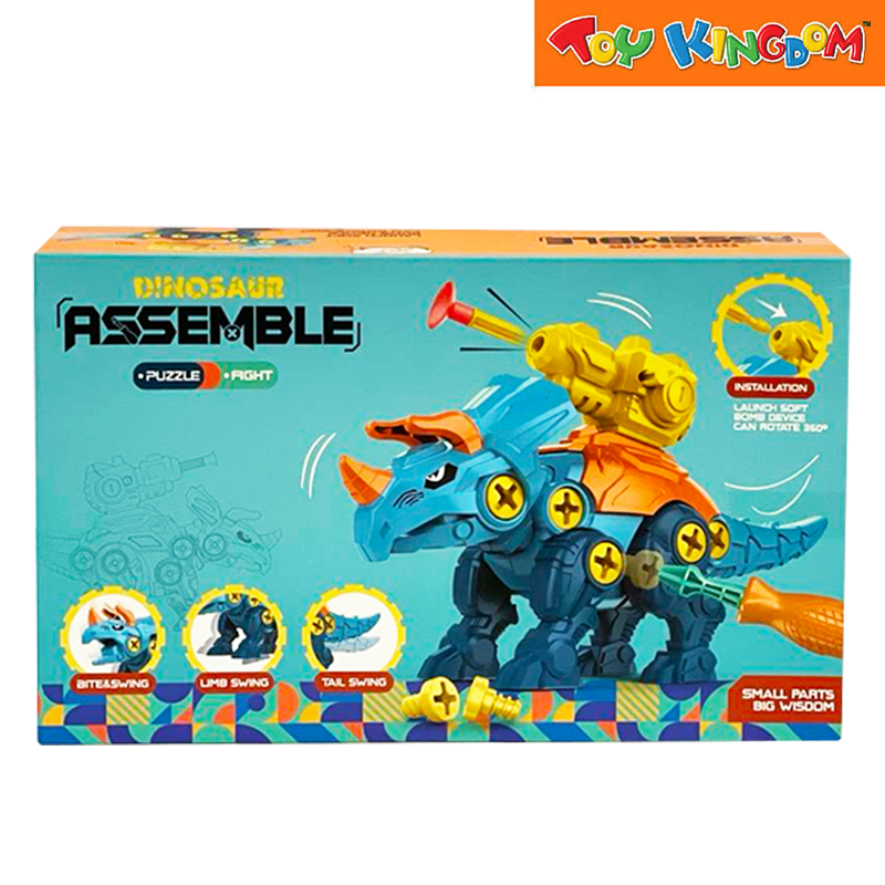 Dinosaur Assemble Triceratops Blue Action Figure