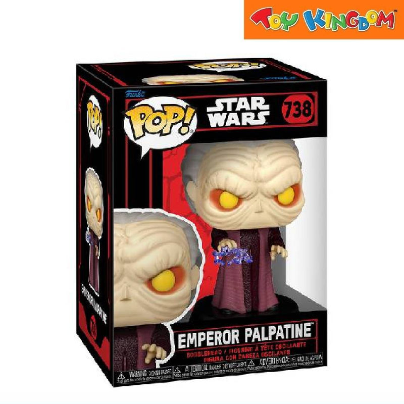 Funko Pop! Star Wars Emperor Palpatine Bobblehead Figure