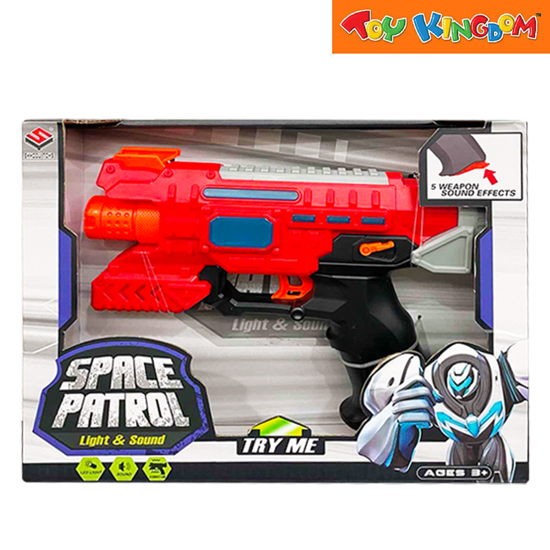 Space Patrol Light & Sound Red Gun