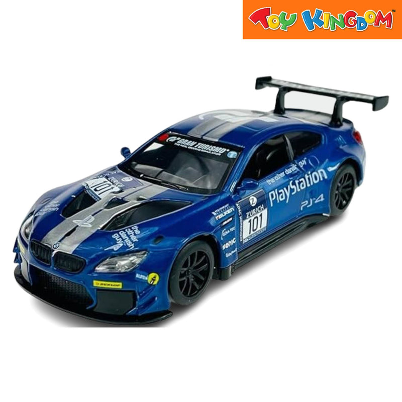 Metal Speed Zone 1:24 BMW M6 GT3 Blue Die-cast