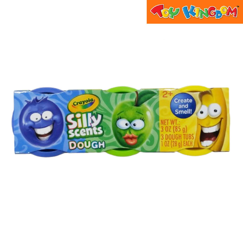 Crayola Silly Scents 3 Pack 1 ounce Scented Dough