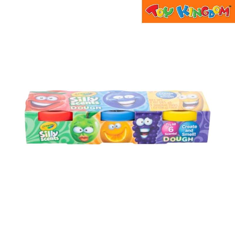 Crayola Silly Scents 3 Pack 1 ounce Scented Dough