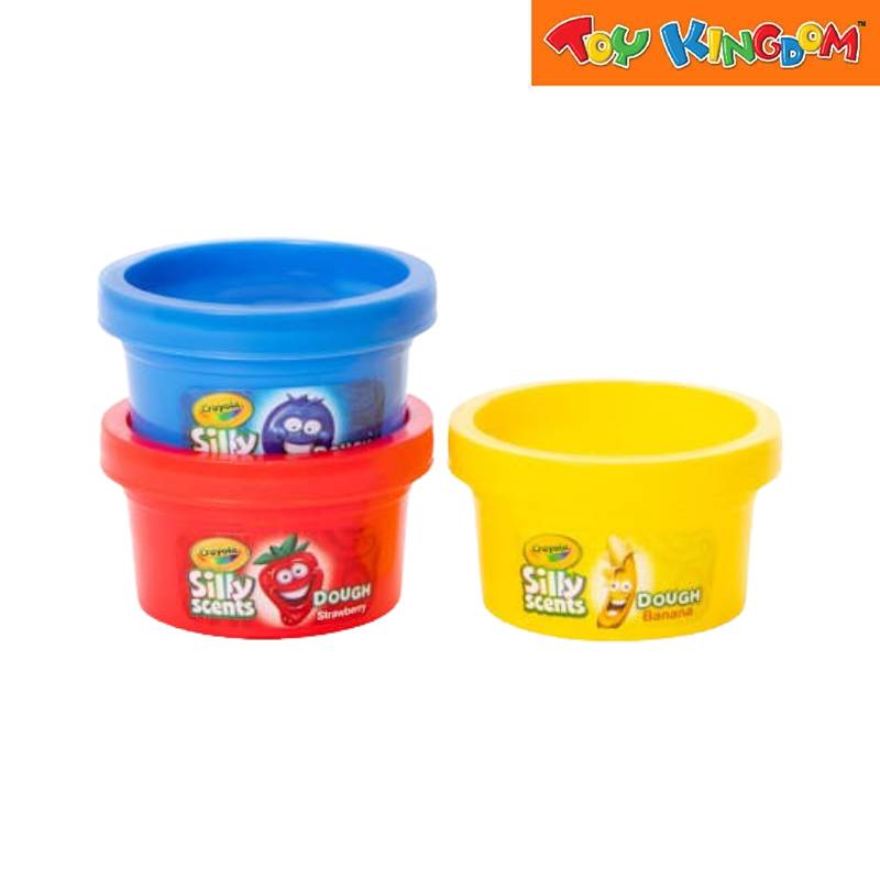 Crayola Silly Scents 3 Pack 1 ounce Scented Dough