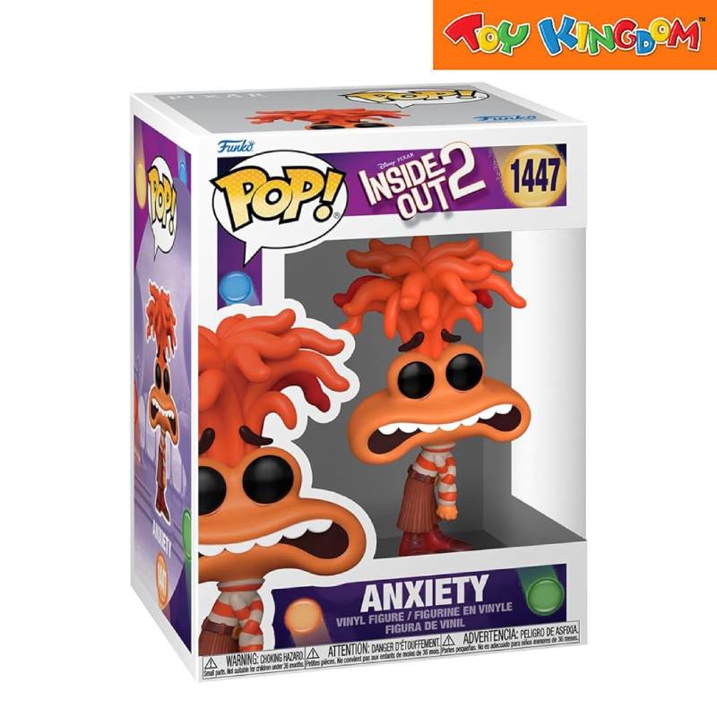 Funko Pop! Disney Pixar Inside Out 2 Anxiety Vinyl Figure