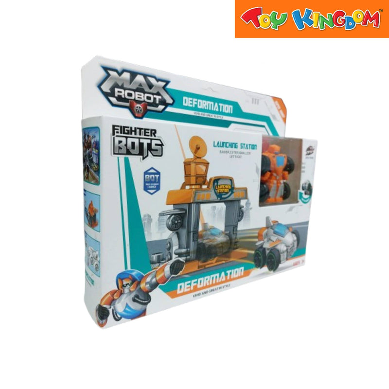 Deformation Max Robot Orange Figther Bots Figure