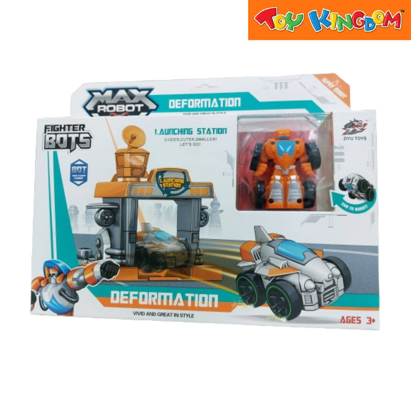 Deformation Max Robot Orange Figther Bots Figure