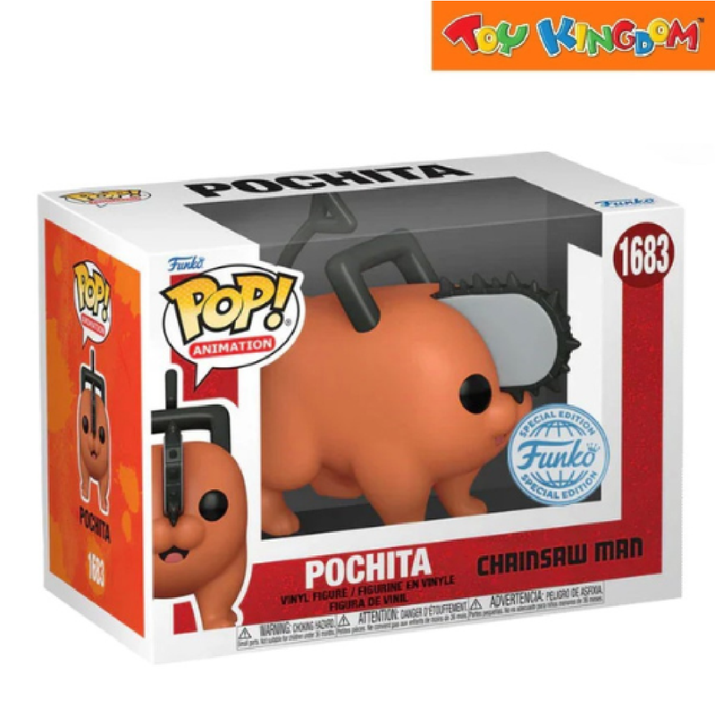 Funko Pop! Animation Chainsaw Man Pochita-Standing Vinyl Figure