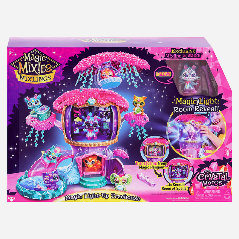 Magic Mixies Series 3 Mixlings Light Up Treehouse Playset