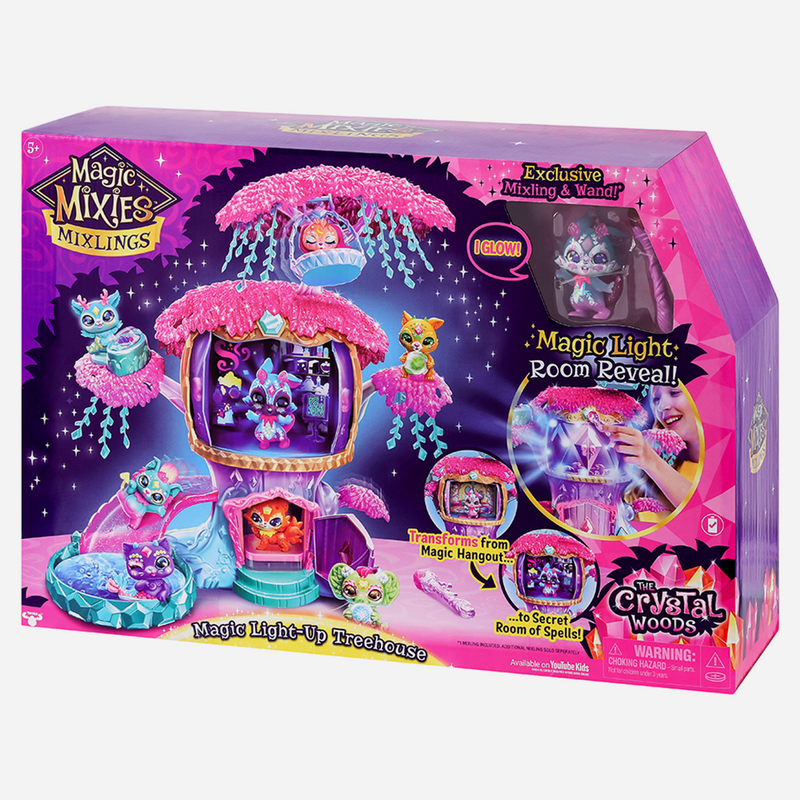 Magic Mixies Series 3 Mixlings Light Up Treehouse Playset