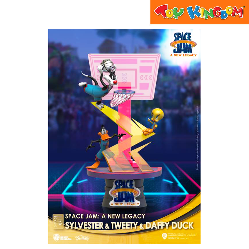 Beast Kingdom D-Stage 071 Space Jam: A New Legacy - Sylvester & Tweety & Daffy Duck Figure