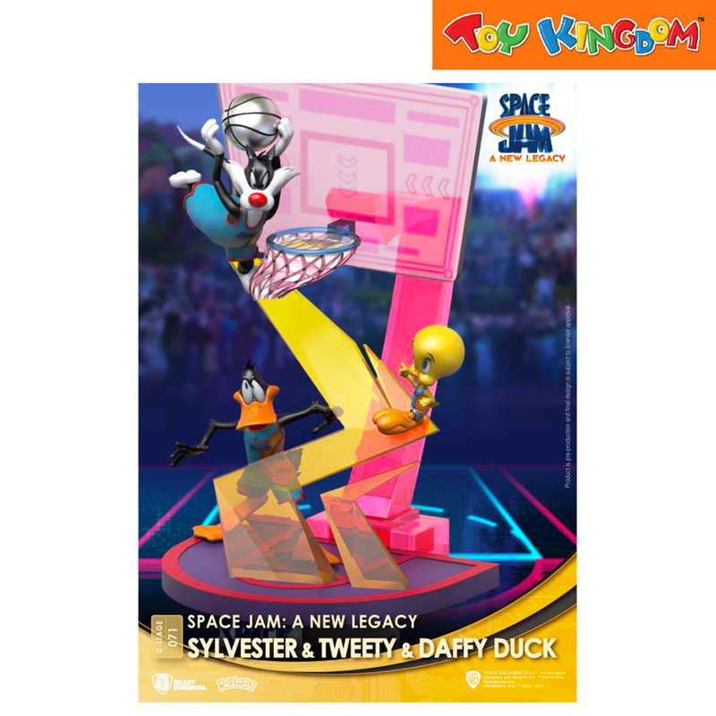 Beast Kingdom D-Stage 071 Space Jam: A New Legacy - Sylvester & Tweety & Daffy Duck Figure