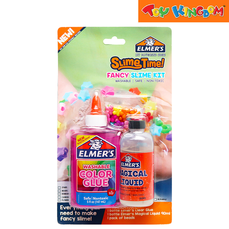 Elmer's Slime Time! Pink Fancy Slime Kit