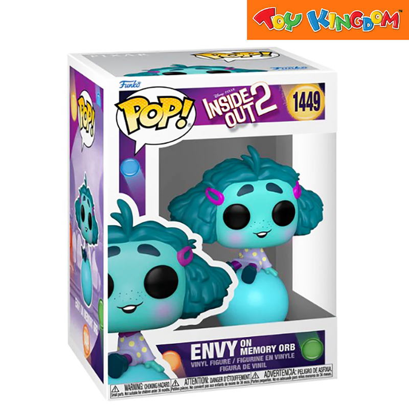 Funko Pop! Disney Pixar Inside Out 2 Envy On Memory Orb Vinyl Figure