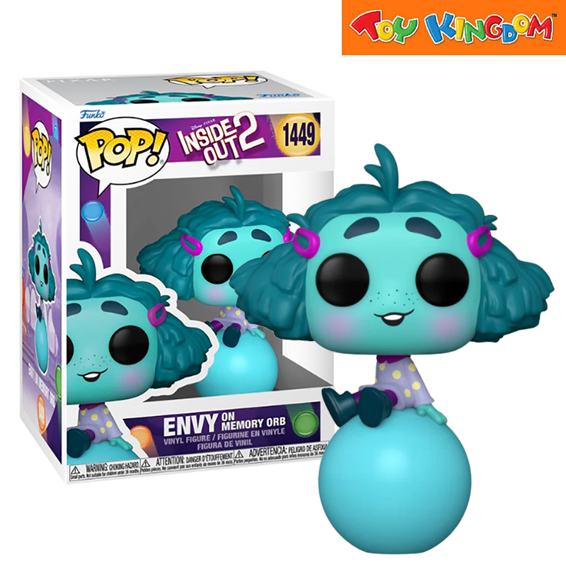 Funko Pop! Disney Pixar Inside Out 2 Envy On Memory Orb Vinyl Figure