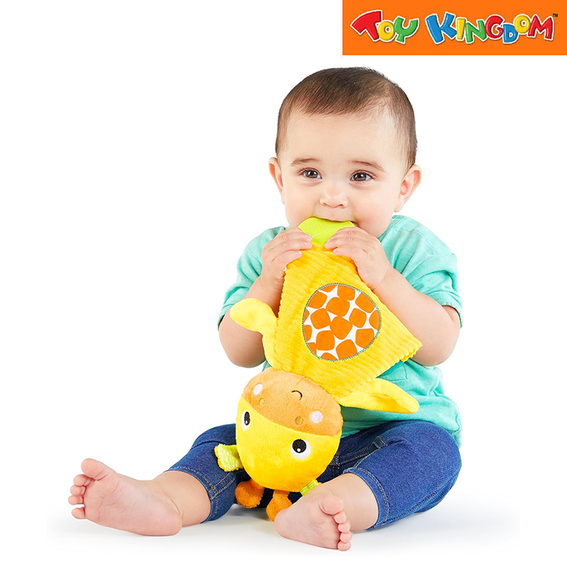 Kids II Bright Starts Giraffe Snuggle & Teether