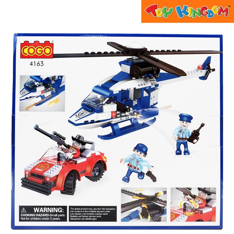 Cogo 4163 Police High Speed Pursuit 229 pcs Building Blocks