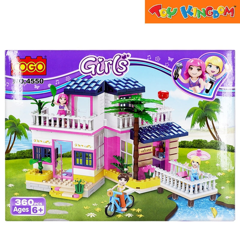 Cogo Girls 360pcs Blocks