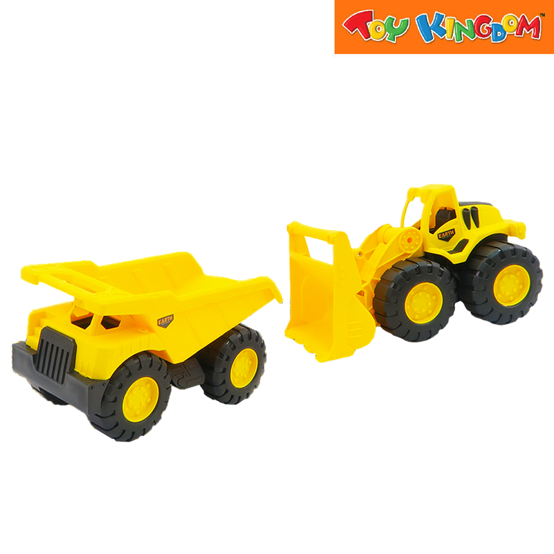 Earth Movers Dump Truck & Loader Construction Vehicles Set