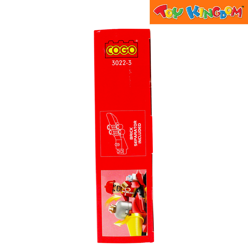 Cogo 3022-3 Fire Station 178 pcs Building Blocks