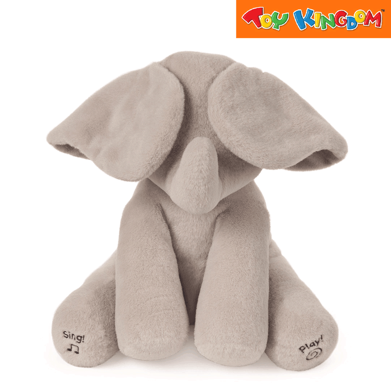 Baby Gund Talks and Plays Peek a Boo Flappy the Elephant Interactive Stuffed Toy