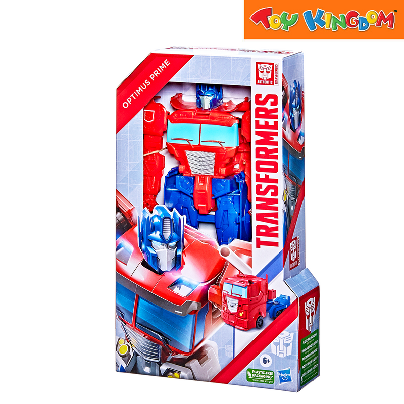 Transformers Authentics Titan Changer Optimus Prime Action Figure