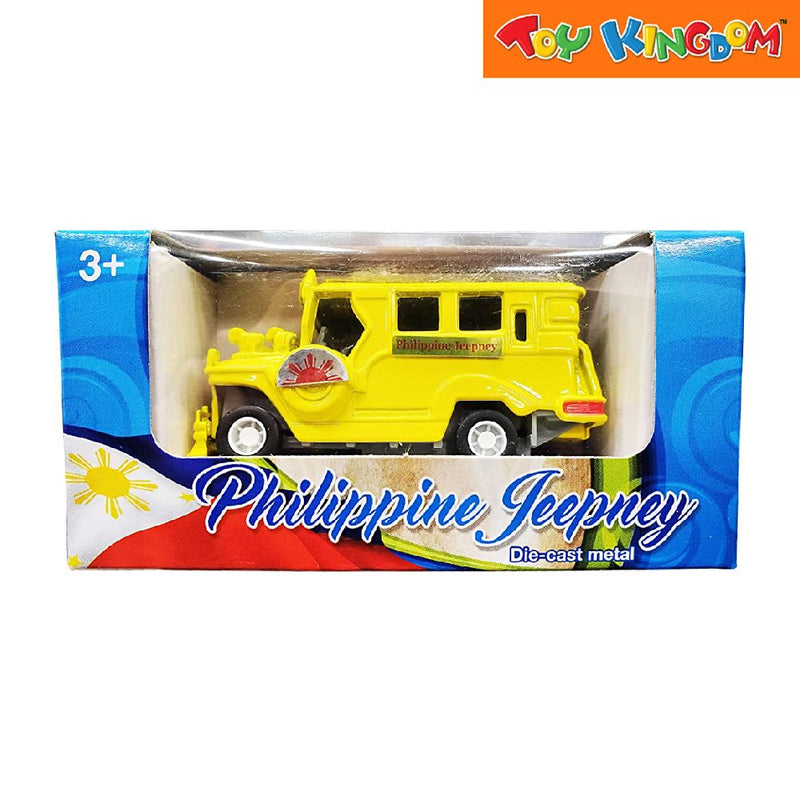 Craft Philippine Jeepney Yellow Die-cast Vehicle