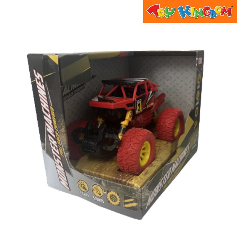 Dream Machine Monster Machine Red Pull-back Powered Vehicle