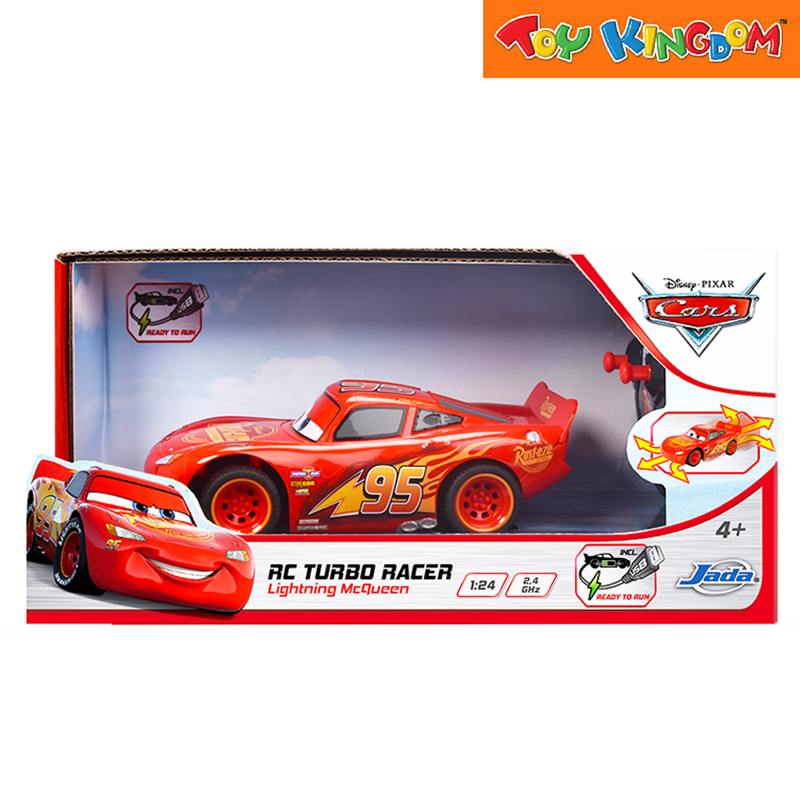 Dickie Toys Disney Pixar RC Cars 3 Lightning McQueen Turbo Racer