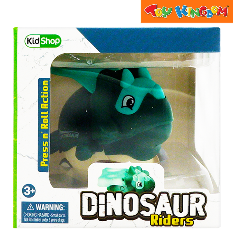 KidShop Press n' Roll Action Dinosaur Riders Green