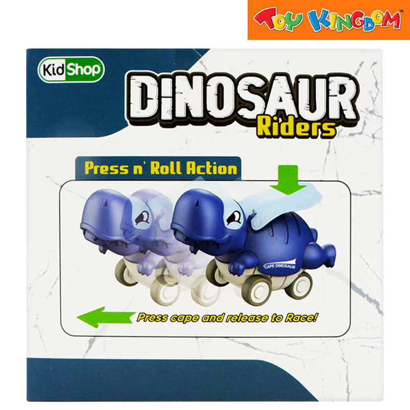 KidShop Press n' Roll Action Dinosaur Riders Green