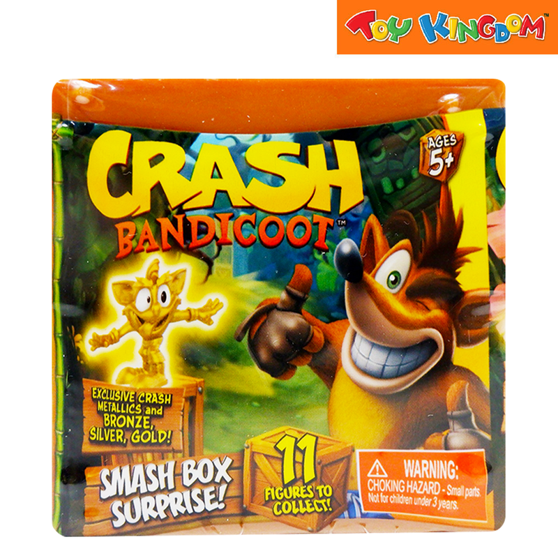 Crash Bandicoot Smash Box Surprise 2.5 inch Figure