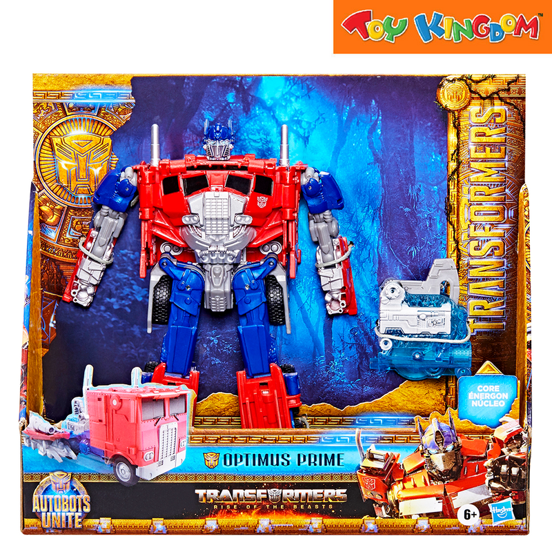 Transformers Rise Of The Beasts Autobots Unite Optimus Prime Action Figure