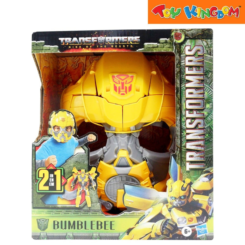 Transformers Rise of the Beasts Bumblebee Converting Mask