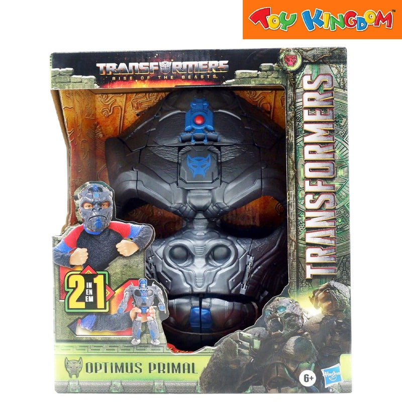 Transformers Rise of the Beasts Optimus Primal Converting Mask