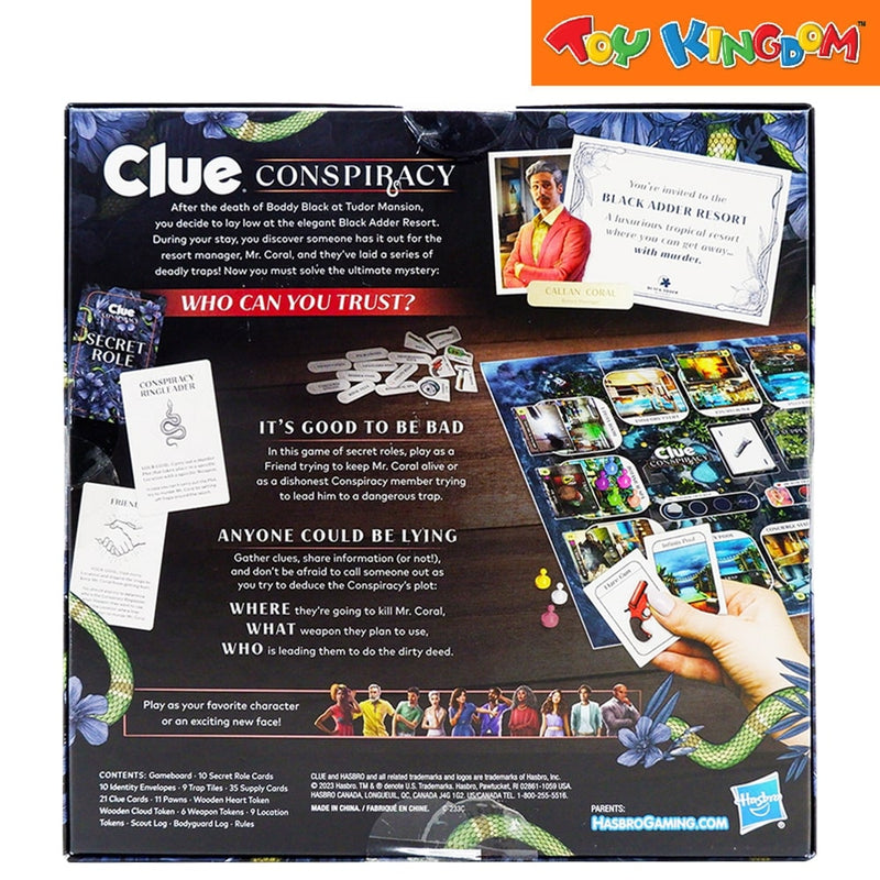 Hasbro Gaming Clue Conspiracy