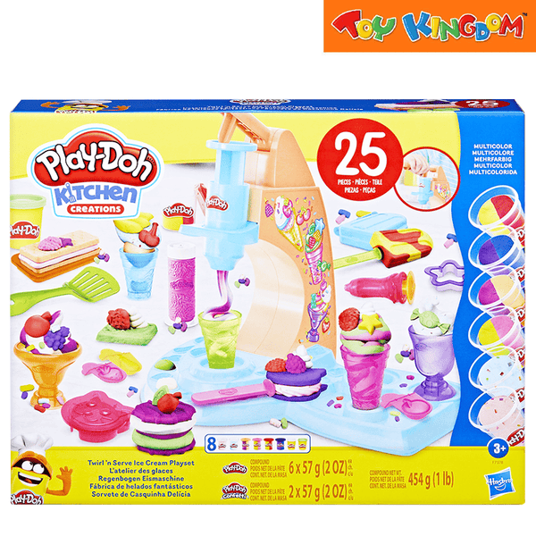 Play Doh Twirl N Serve Ice Cream Playset Toy Kingdom