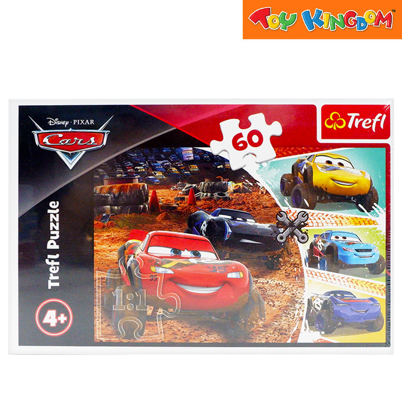 Trefl Disney Pixar Cars Lightning McQueen with Friends 60pcs Jigsaw Puzzles