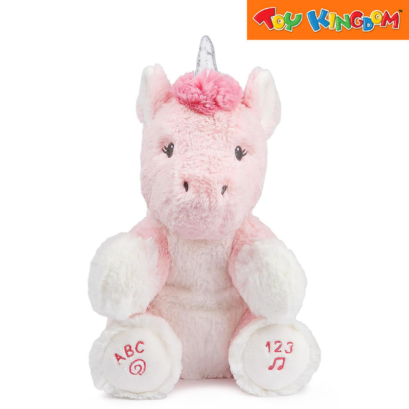 Gund Animated Unicorn ABC Pink 11 Inch Stuffed Toys