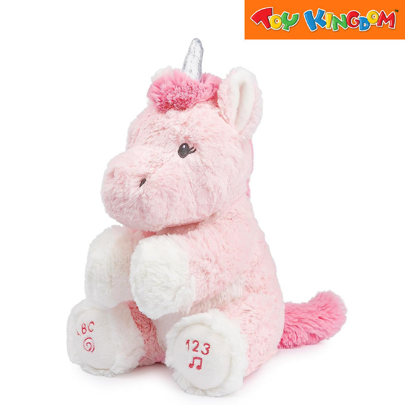 Gund Animated Unicorn ABC Pink 11 Inch Stuffed Toys