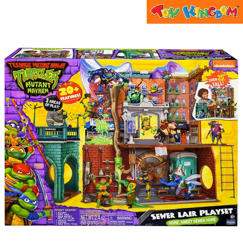 Teenage Mutant Ninja Turtles Movie Sewer Lair Playset