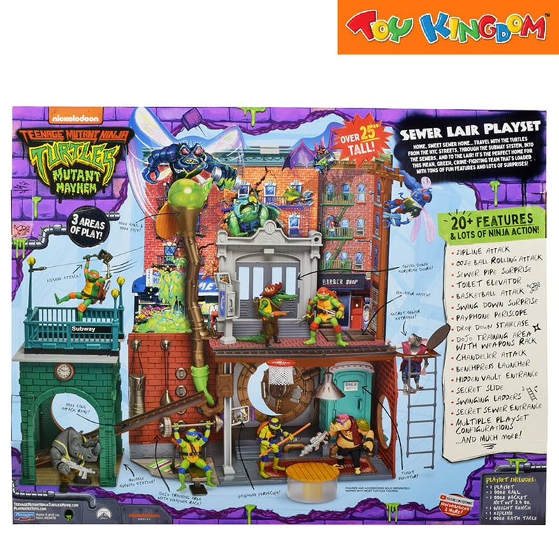 Teenage Mutant Ninja Turtles Movie Sewer Lair Playset