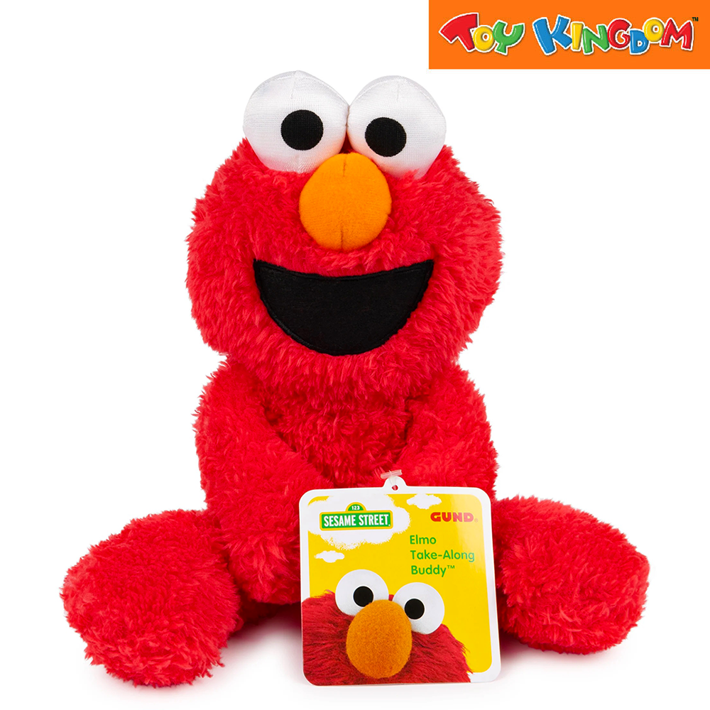 Gund Elmo Take Along Red 12 Inch Stuffed Toys | Toy Kingdom