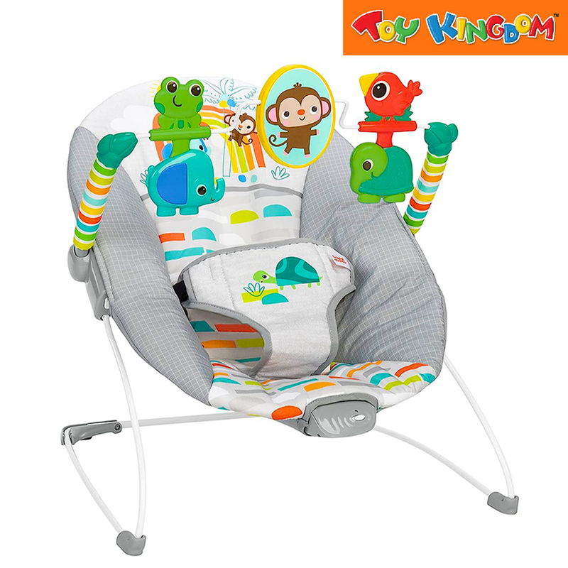 Kids II Playful Paradise Vibrating Bouncer Playset