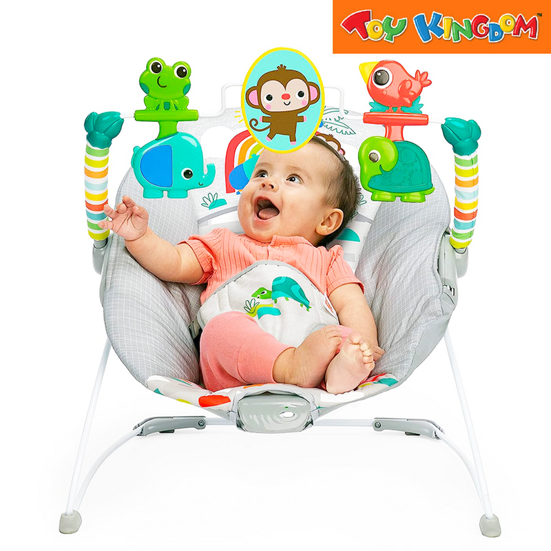 Kids II Playful Paradise Vibrating Bouncer Playset