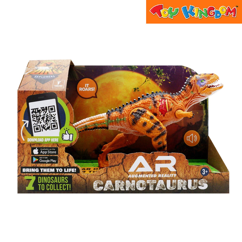 Prexio AR Dino Augmented Reality Carnotaurus Figure