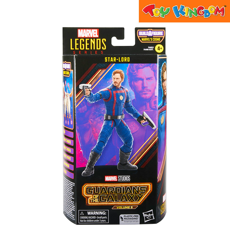 Marvel Guardians of the Galaxy Vol.3 Build A Figure Marvel's Cosmo Star-Lord Action Figure