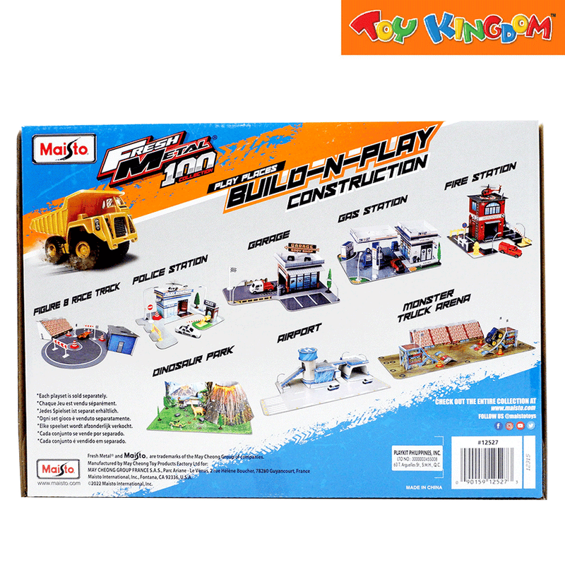 Maisto Fresh Metal Build-N-Play Construction Playset