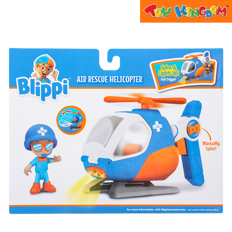 Blippi Air Rescue Helicopter Feature Vehicle