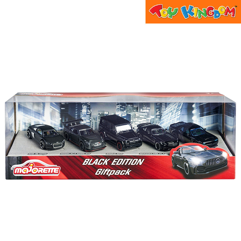 Majorette Black Edition 5 Pieces Giftpack Die-cast